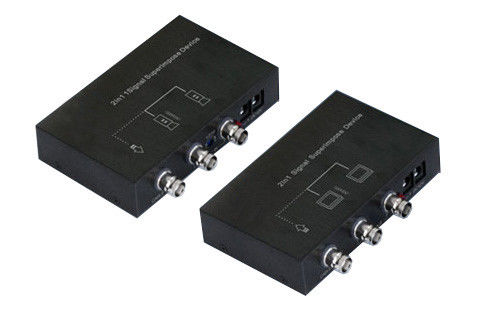 Китай Видеомультиплексор 2 к 1 по коаксиальному кабелю и устройство наложения сигнала поставщик