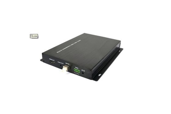 Китай Оптический HDMI удлинитель с RS232 и аудио (многомодовый, 500 м) поставщик