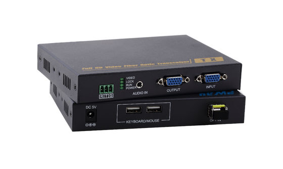 Китай VGA Fiber Extender с клавиатурой и мышью USB поставщик