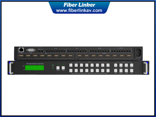 Китай 4K60Hz 8X8 бесшовный UHD HDMI матричный коммутатор с функцией видеостены поставщик