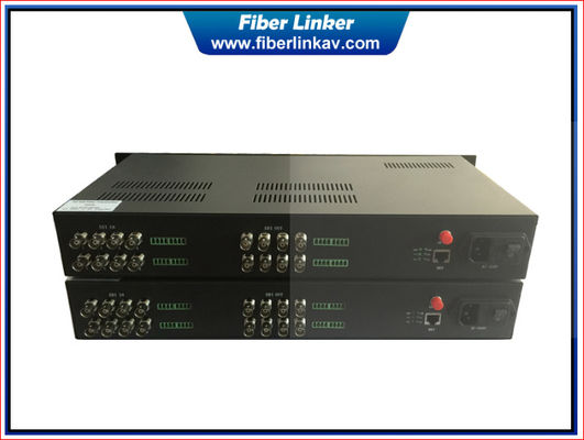 Китай 8-ch двунаправленный 3G-SDI волоконно-оптический расширитель с гигабитным Ethernet поставщик