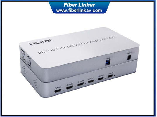 Китай 2X3 видеостенный контроллер с входом USB поставщик