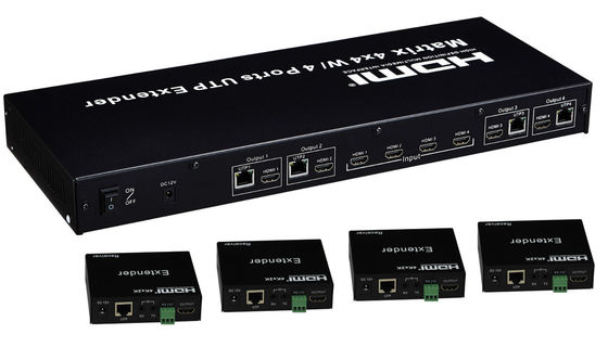 4x4 HDMI матрица с функцией UTP Extender поставщик