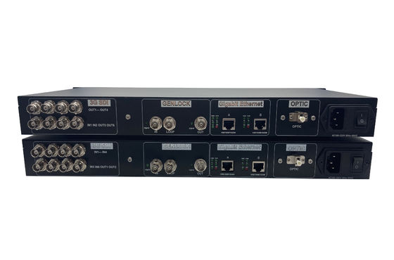 Конвертер 12G-SDI вещательного качества по оптоволоконному кабелю с функцией Genlock SYNC поставщик