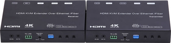 4K HDMI KVM удлинитель с USB по IP поставщик