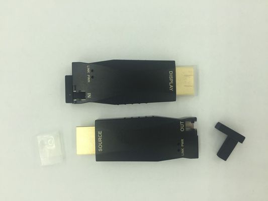 Несжатый 4K KVM HDMI удлинитель по оптоволоконному кабелю с одним сердечником поставщик