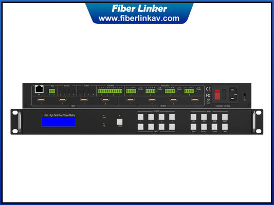 Бесшовный матричный коммутатор HDMI 4K60Гц HDMI2.0 4X4 с функцией видеостены поставщик